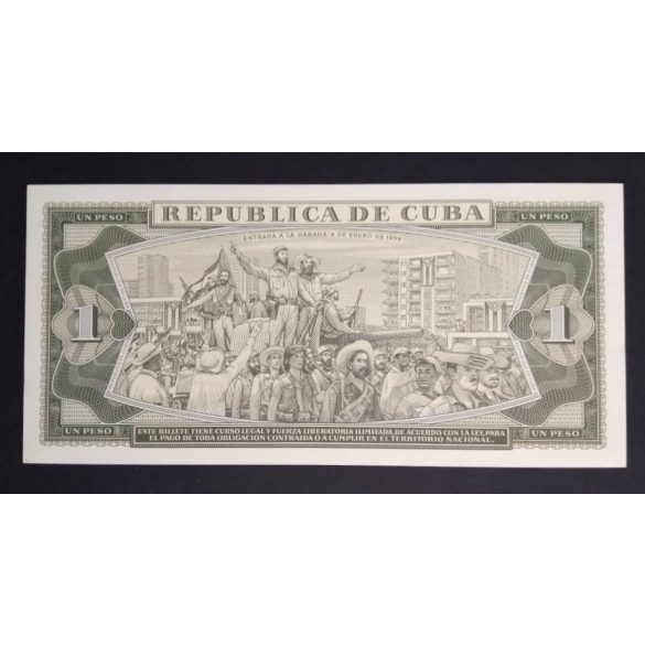 Cuba 1 Peso 1986 Unc