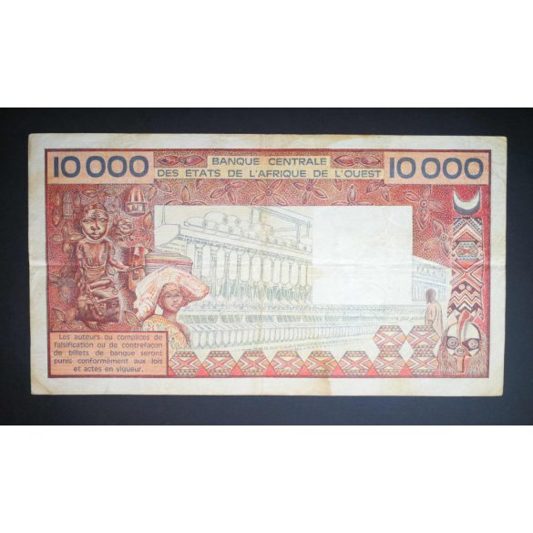 Nyugat-Afrikai Államok 10000 Francs Benin 1977 F