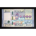Lebanon 50000 Livres 2019 Unc 