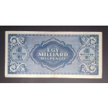 Hungary 1 billion Milpengő 1946 VF