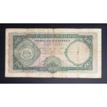 Mozambique 100 Escudos 1961 without overprint VG