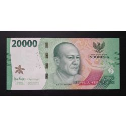 Indonézia 20000 Rupiah 2022 UNC