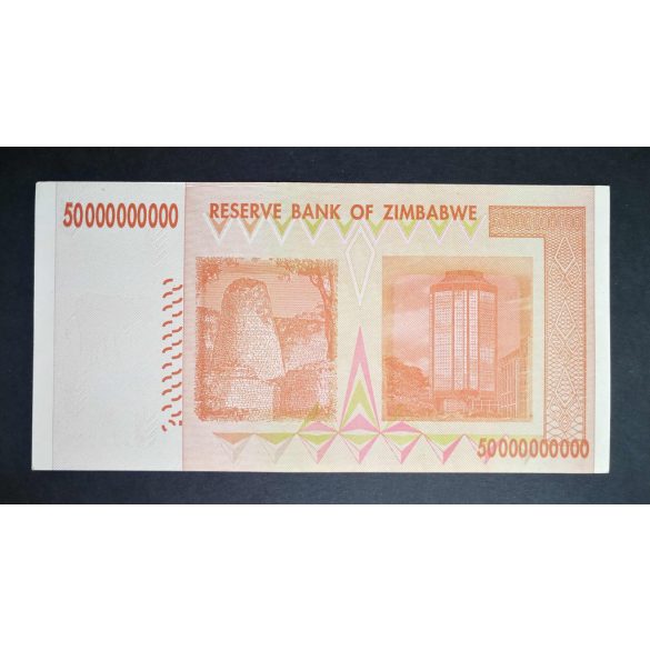 Zimbabwe 50 billion Dollars 2008 UNC-