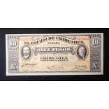 Mexikó 10 Pesos 1914 aUNC