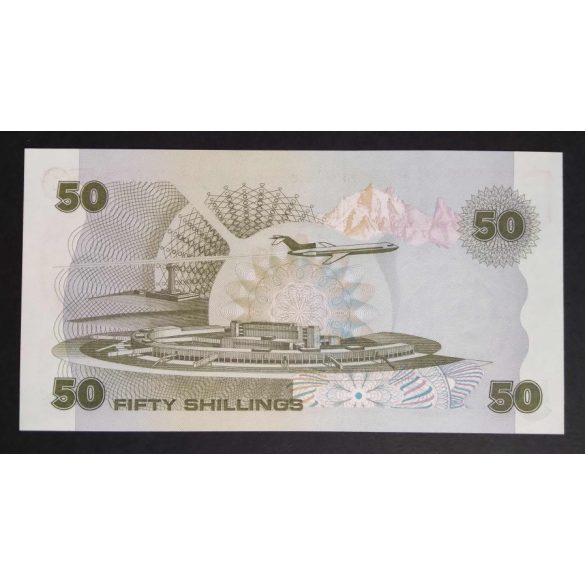Kenya 50 Shillings 1986 Unc
