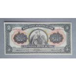Peru 50 Soles de oro 1954 VF+