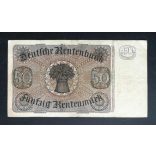 Germany 50 Rentenmark 1934 F