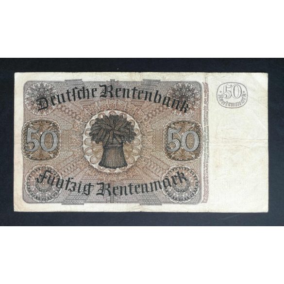Germany 50 Rentenmark 1934 F