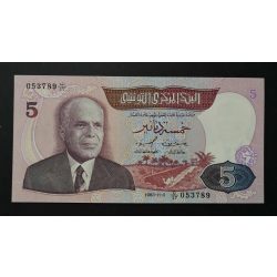 Tunézia 5 Dinars 1983 UNC-