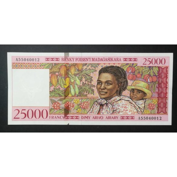 Madagascar 25000 Francs 1998 UNC-