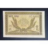 French Indochina 10 Cents 1942 Unc