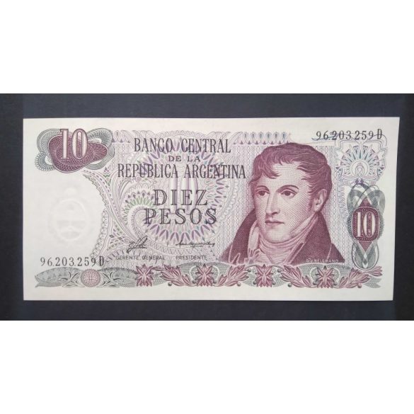 Argentina 10 Pesos 1973 UNC 