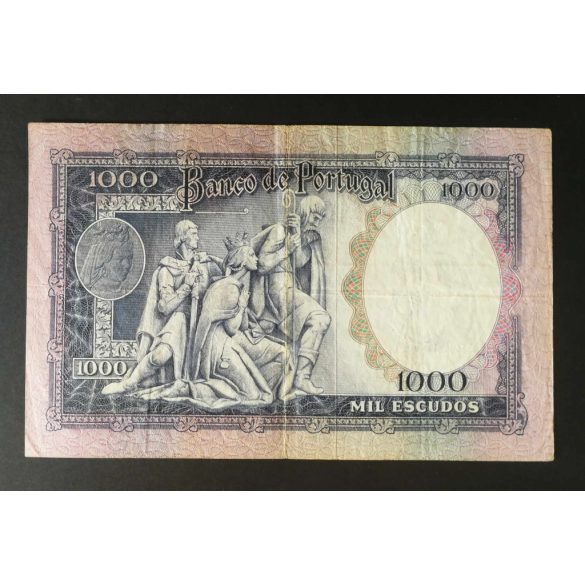Portugália 1000 Escudos 1961 VF -