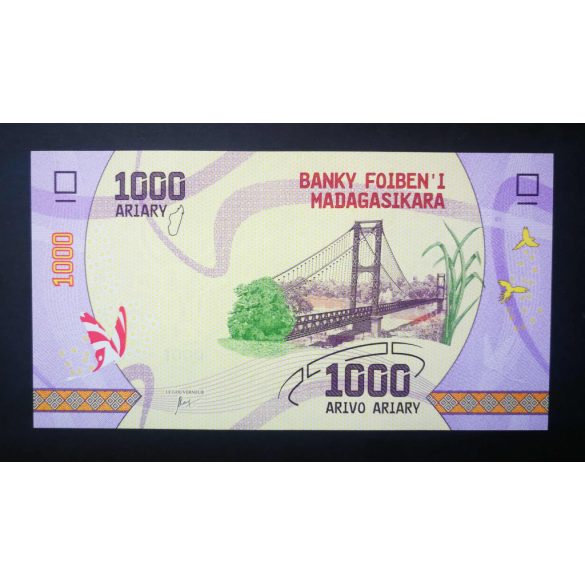Madagaszkár 1000 Ariary 2017 UNC 