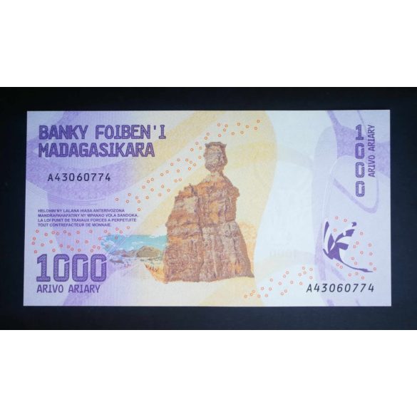 Madagaszkár 1000 Ariary 2017 UNC 