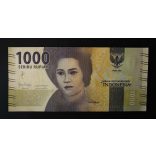 Indonesia 1000 Rupiah 2016/21 P-154f UNC