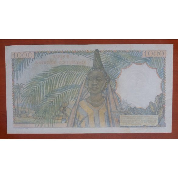 French West Afrika 1000 Francs 1951 XF-