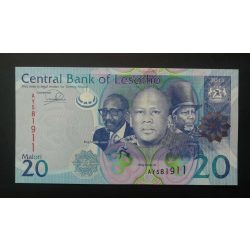 Lesotho 20 Maloti 2013 UNC