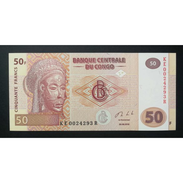 Congo 50 Francs 2013 Unc