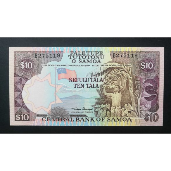 Samoa 10 Tálá 1985 UNC-