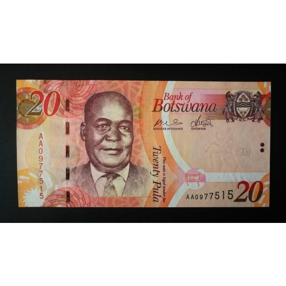 Botswana 20 Pula 2009 Unc 