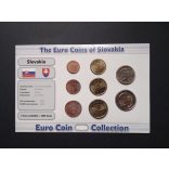 EU Euro set Unc Slovakia