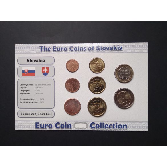 EU Euro set Unc Slovakia