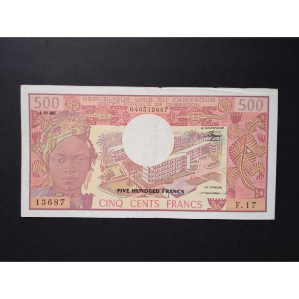 Kamerun 500 Francs 1983 VF