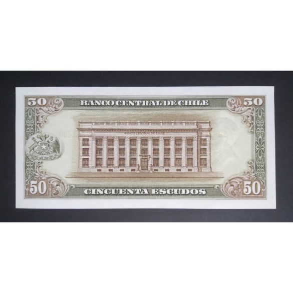 Chile 50 Escudos 1973 Unc 