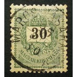   Hungary 1889 Letter, black cipher 30 kr. perf. 12:11 1/2 MAROS-VÁSÁRHELY used