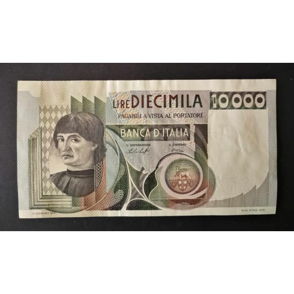 Italy 10000 Lire 1976 VF+