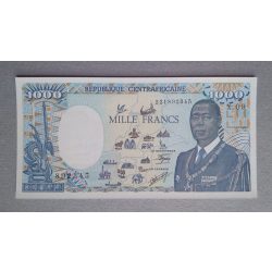 Közép-afrikai Köztársaság 1000 Francs 1990 Unc-