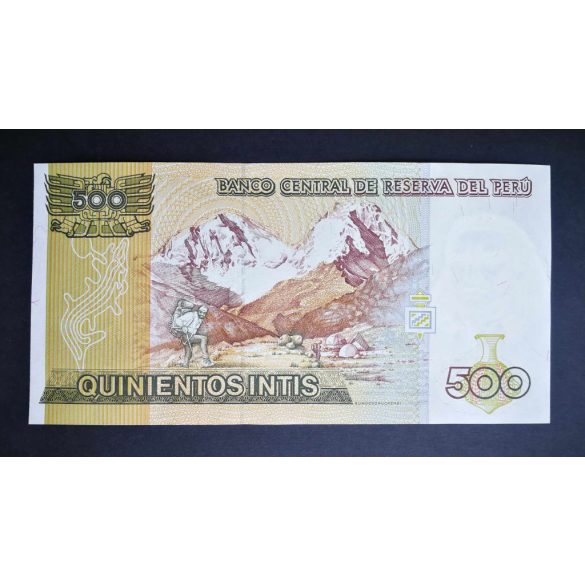 Peru 500 Intis 1987 UNC