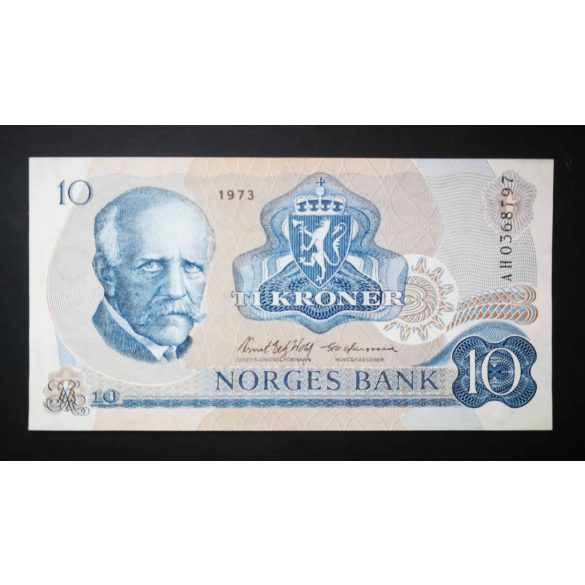 Norway 10 Kroner 1973 Unc