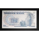 Norway 10 Kroner 1973 Unc