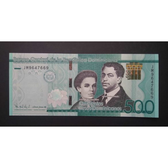 Dominica 500 Pesos 2017 UNC