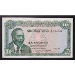 Kenya 10 Shillings 1974 Unc