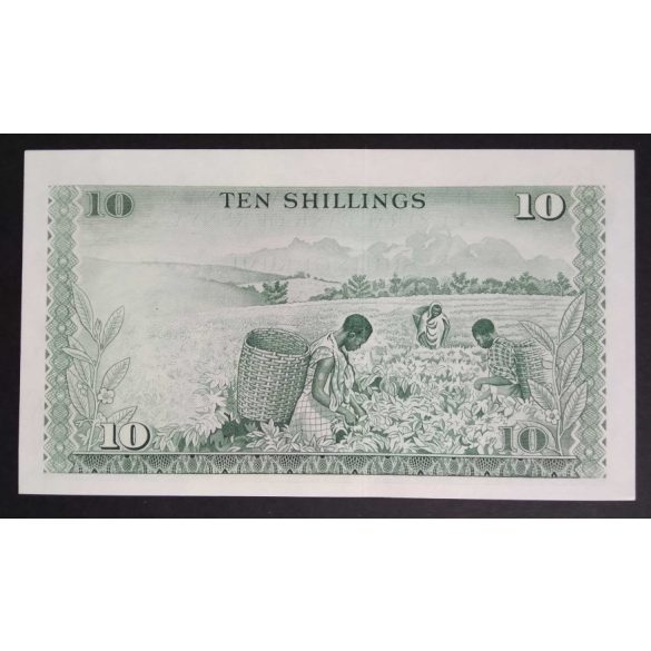 Kenya 10 Shillings 1974 Unc