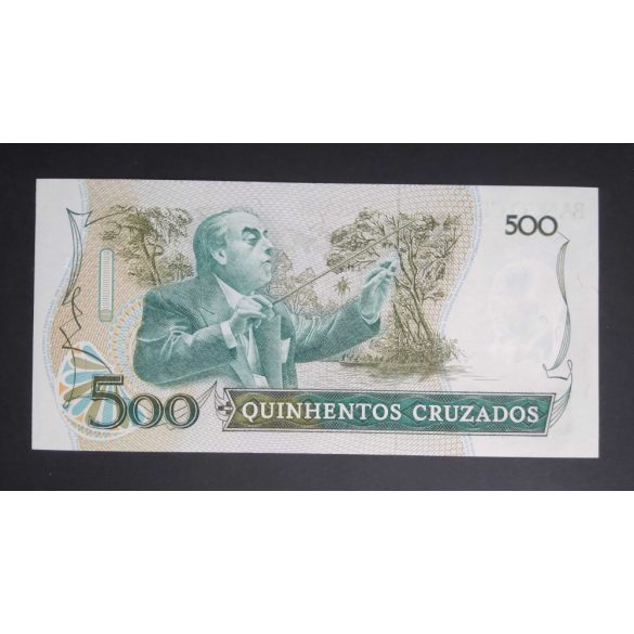 Brazil 500 Cruzados 1988 Unc 