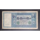 Germany 100 Mark 1910 F