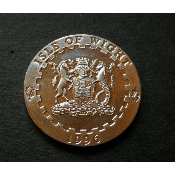 Isle of Wight 2 Pounds 1996 Copper-Nickel  "Charles I and Carisbrooke Castle" commemorative