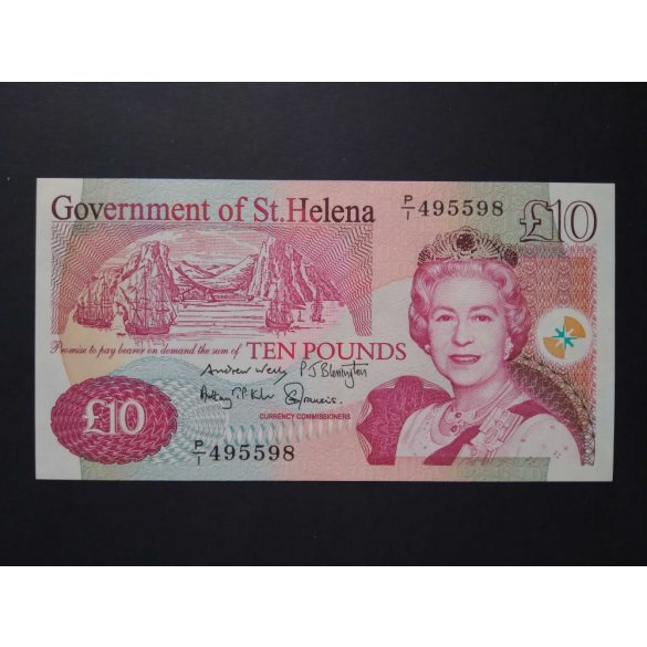 Saint Helena 10 Pounds 2012 UNC