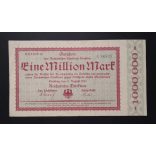 Germany 1 Million Mark Dresden 1923 XF
