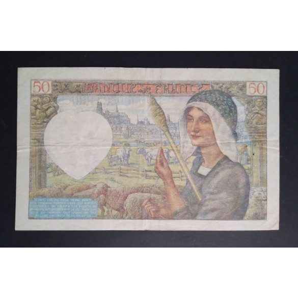 France 50 Francs 1942 F