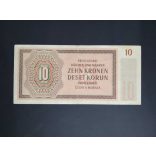 Protectorate of Bohemia and Moravia 10 Korun 1942 VF