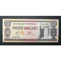 Guyana 20 Dollars 2009 UNC