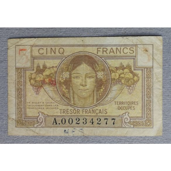 France 5 Francs 1947 F-