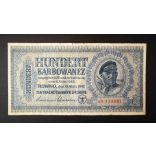 Ukraine 100 Karbowanez 1942 F-