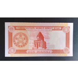 Türkmenisztán 1 Manat 1993 UNC 