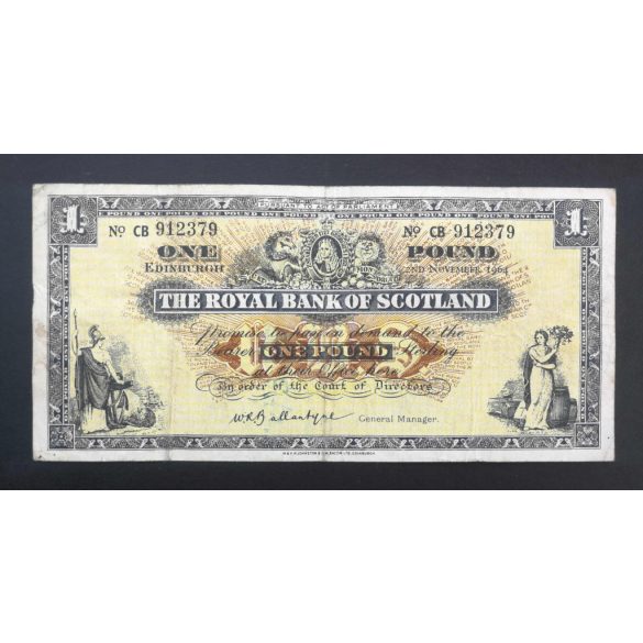 Skócia 1 Pound Sterling 1964 F